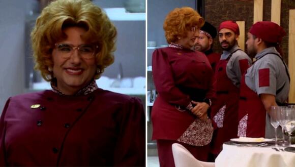 AFHS: Diego Montalván se disfraza de mujer