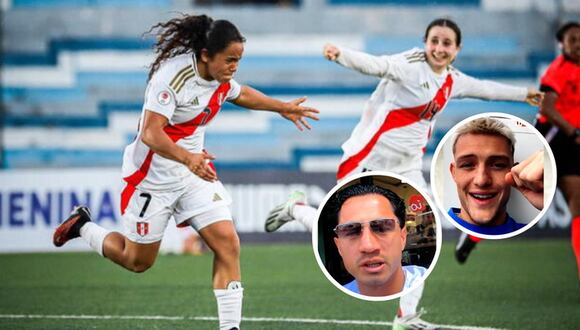 La selección femenina Sub-20 recibe felicitaciones y emotivos mensajes de aliento de sus compañeros