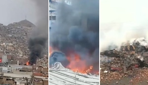 Bomberos luchan por controlar casi cuatro incendios simultáneos en La Victoria