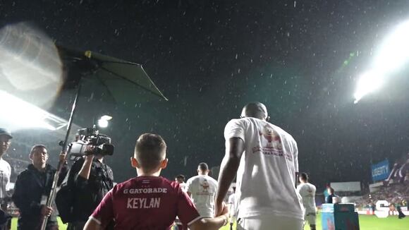 Así fue la espectacular bienvenida al Saprissa en semifinales. (Video: Saprissa)