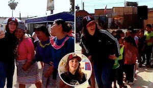 Yiddá Eslava olvida los problemas con Julián Zucchi y apoya a niños de comunidad Shipiba