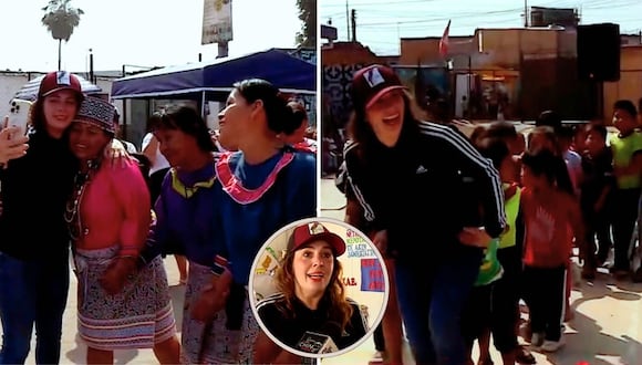 Yidda Eslava en chocolatada benéfica