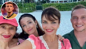 Familia de Oliver Sonne llegó a Miami para alentar a la selección en el Perú vs Argentina