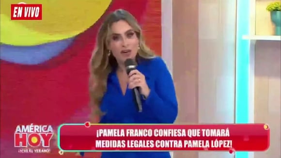 Pamela Franco envía carta notarial a Janet Barboza