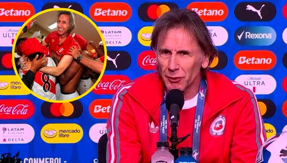 Ricardo Gareca y su reacción al ser consultado sobre sus sentimientos por Perú