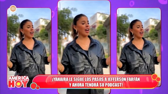 Yahaira anuncia podcast