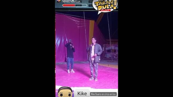 Trome|Kike Suero recordó cuando su esposa le tiró una cachetada en vivo