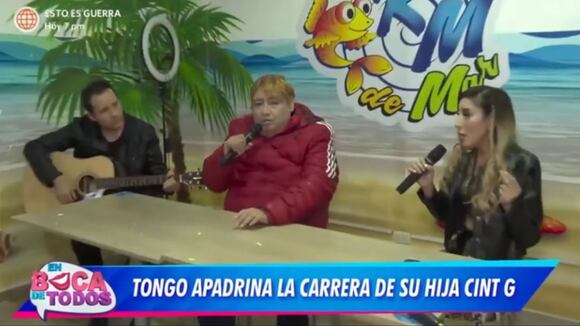 Tongo apadrina a su hija