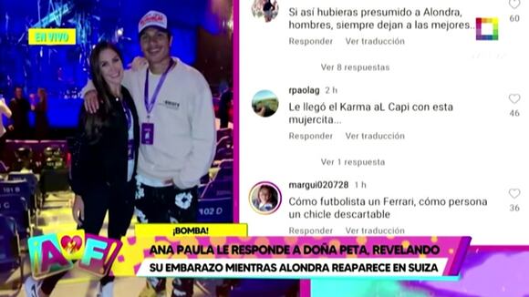 TROME | Rodrigo González luego que Ana Paula publicó foto de su embarazo: “Es para responderle a Doña Peta”
