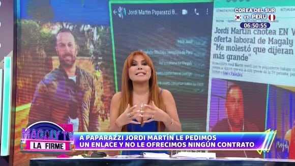 TROME | Magaly Medina desmiente a Jordi Martín