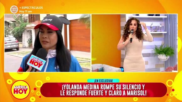 Yolanda Medina responde a Marisol