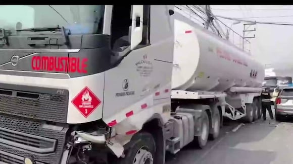 TROME - Accidente en Chaclacayo deja un herido