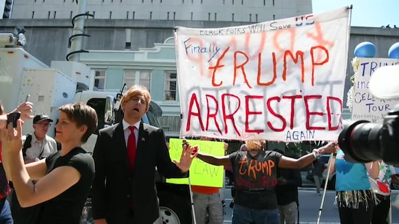 Donald Trump: Seguidores y detractores protestan a las afueras del juicio