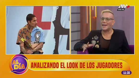 TROME - Carlos Cacho destroza a Paolo Guerrero y su camisa Prada. (Fuente: ATV)
