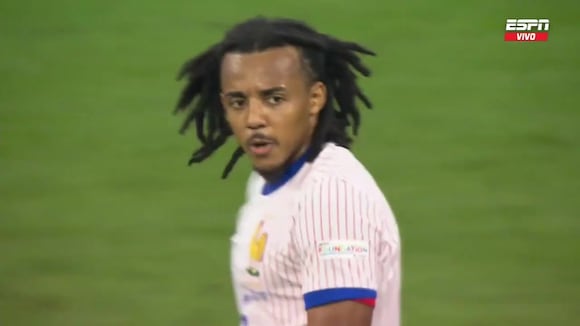 Autogol Jules Koundé para el 2-1 de España vs. Francia. (Video: ESPN)