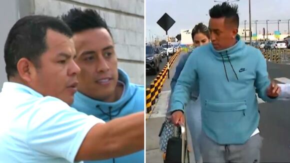 Chirstian Cueva viaja junto a su esposa