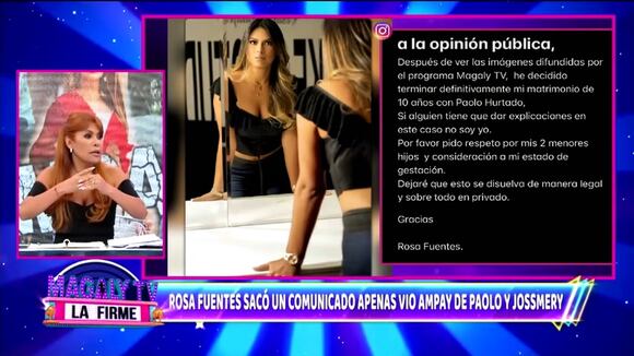 TROME - Magaly compara a Jossmery Toledo con Tilsa Lozano