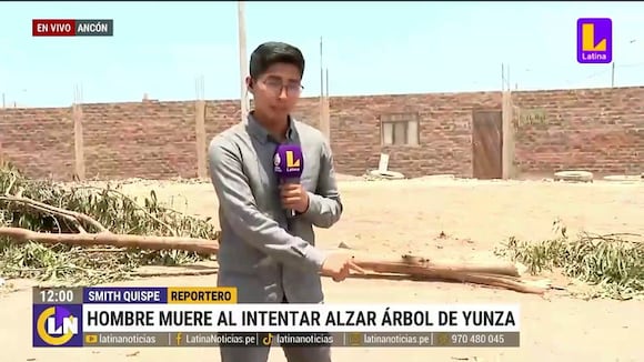 Ancón: Accidente al intentar alzar árbol de yunza