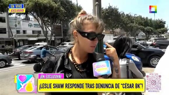 TROME - Leslie Shaw niega agresión a César Bk
