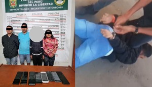 Trujillo: Dos menores de 16 y 11 años son intervenidos por extorsionar a directora de colegio | VIDEO