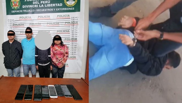 Trujillo: Dos menores de 16 y 11 años son detenidos por extorsión. (Video PNP)