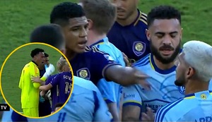 ¡Partido caliente! Así fue el tenso momento entre Cartagena, Gallese y Abram en la MLS