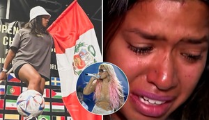 Freestyler peruana es agarrada a golpes en el concierto de Karol G