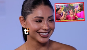 Karla y Christian realizan “ritual del amor” EN VIVO y Pamela Franco se burla: “Hacen brujería para que él la quiera”