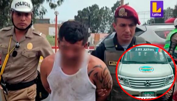 Huacho: Delincuentes que huían tras asaltar a cambista chocan su vehículo y son capturados