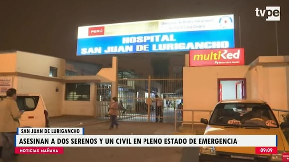 Asesinato de tres personas en San Juan de Lurigancho