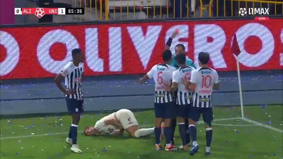 TROME | Jiovany Ramos recibió la tarjeta roja en el Alianza Lima - Universitario (L1 Max)