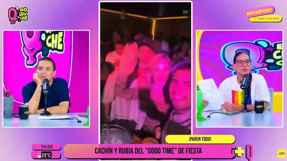 ‘Cachín’ y Mary Moncada son captados en discoteca y habrían ‘chapado’ pese a que ella tendría pareja