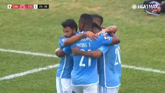 Joao Grimaldo anotó el 1-0 de Sporting Cristal vs. Cantolao. (Video: Liga 1 Max)