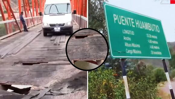 Cusco: tres provincias en riesgo de quedar incomunicadas por puente a punto de colapsar