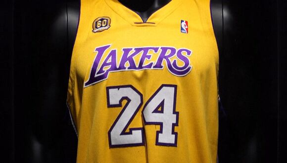 Camiseta de Kobe Bryant podría subastarse hasta en USD 7 millones