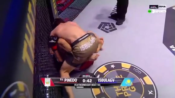 TROME | Jesús Pinedo cayó en su debut en la temporada 2026 de PFL (DirecTv)