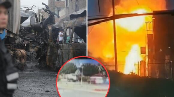 Explosión en San Martín de Porres