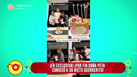 Conductores de 'América Hoy' reaccionan al encuentro entre Doña Peta y su nieto