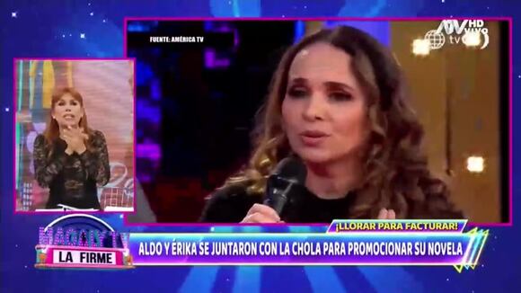 Magaly Medina arremete contra Érika Villalobos por acceder a entrevista