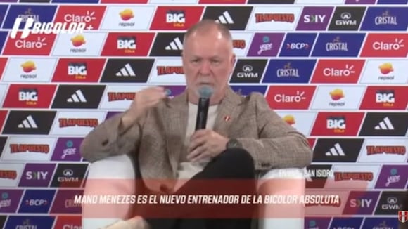 Mano Menezes habla sobre jugar en la altura para partidos oficiales (Video: FPF PLay)