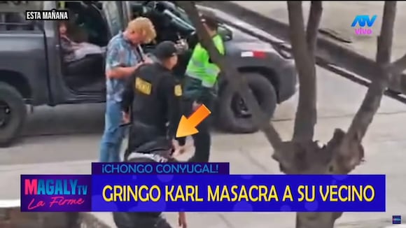 TROME - Gringo Karl se pelea con amigo de su esposa