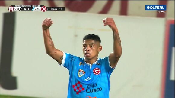 Kevin Quevedo anotó el 1-0 de Garcilaso vs. Universitario. (Video: GOLPERU)