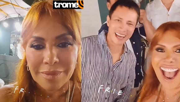TROME | Magaly y Renzo Costa se lucen en fiesta