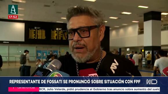 TROME | Representante de Jorge Fossati llegó al Perú (Canal N)