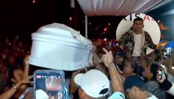 Dan último adiós a cantante de chicha William Palomino 'Chacalín'.