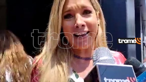 TROME - Sofía Franco habla sobre Álvaro Paz de la Barra (Video: Carla Chevez)