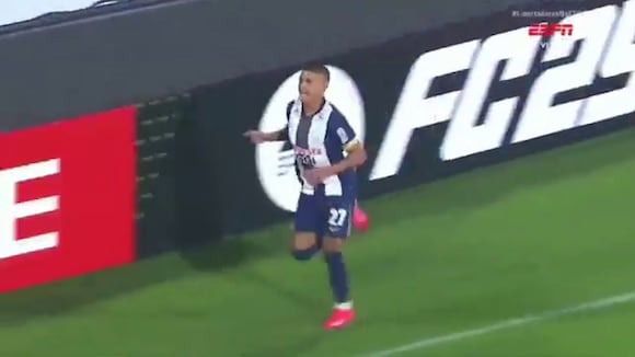 Kevin Quevedo marcó el 1-0 de Alianza Lima sobre Nacional. (Video: ESPN)