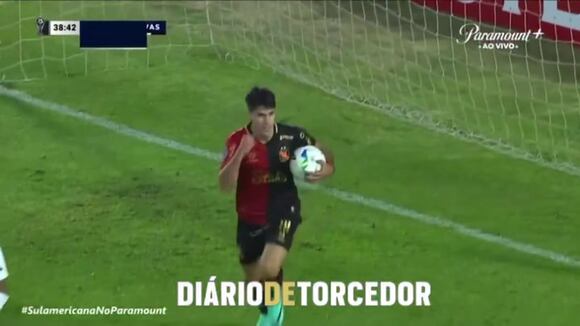 Gol Gregorio Rodríguez para el 1-2 del Melgar vs. Vasco da Gama por Copa Sudamericana. (Video: ESPN)