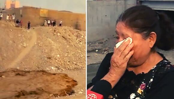 Quebrada de Haycoloro se activa por fuertes lluvias