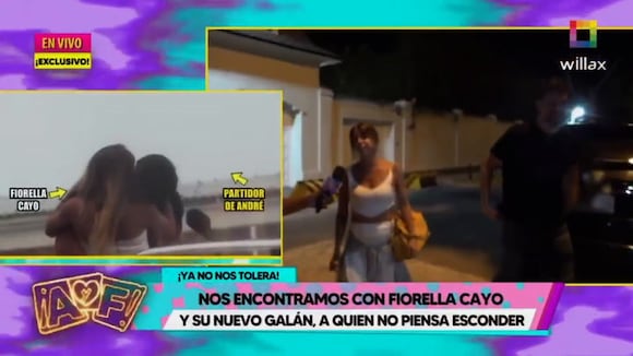 TRPOME | Fiorella Cayo se pronuncia tras besar apasionadamente a hombre en la vía pública: “¡No se pasen!”